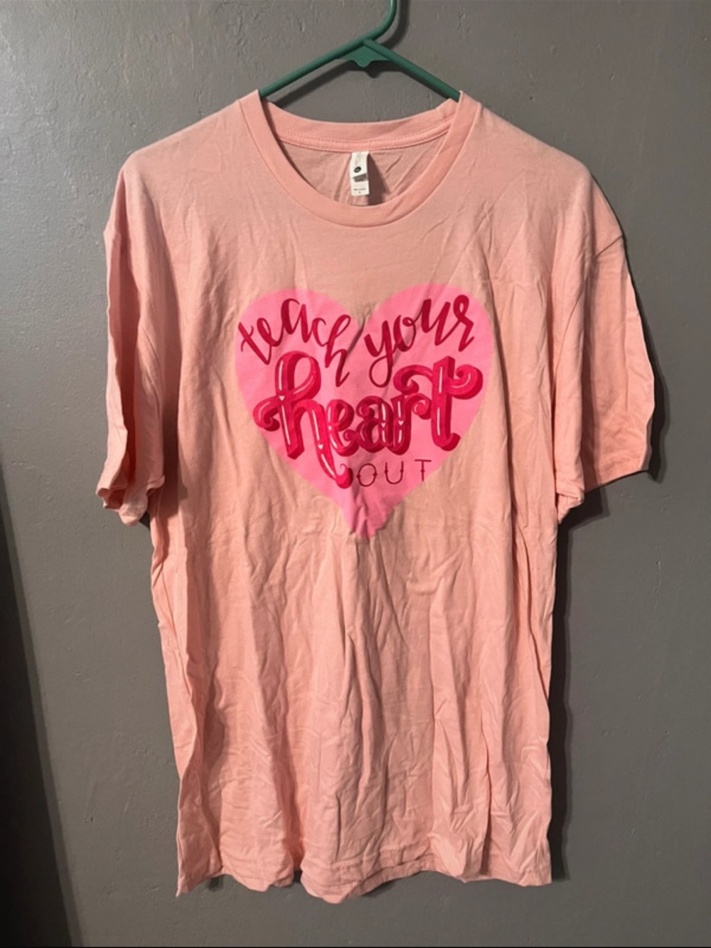 Graphic Teacher Tee - Teach Your Heart Out